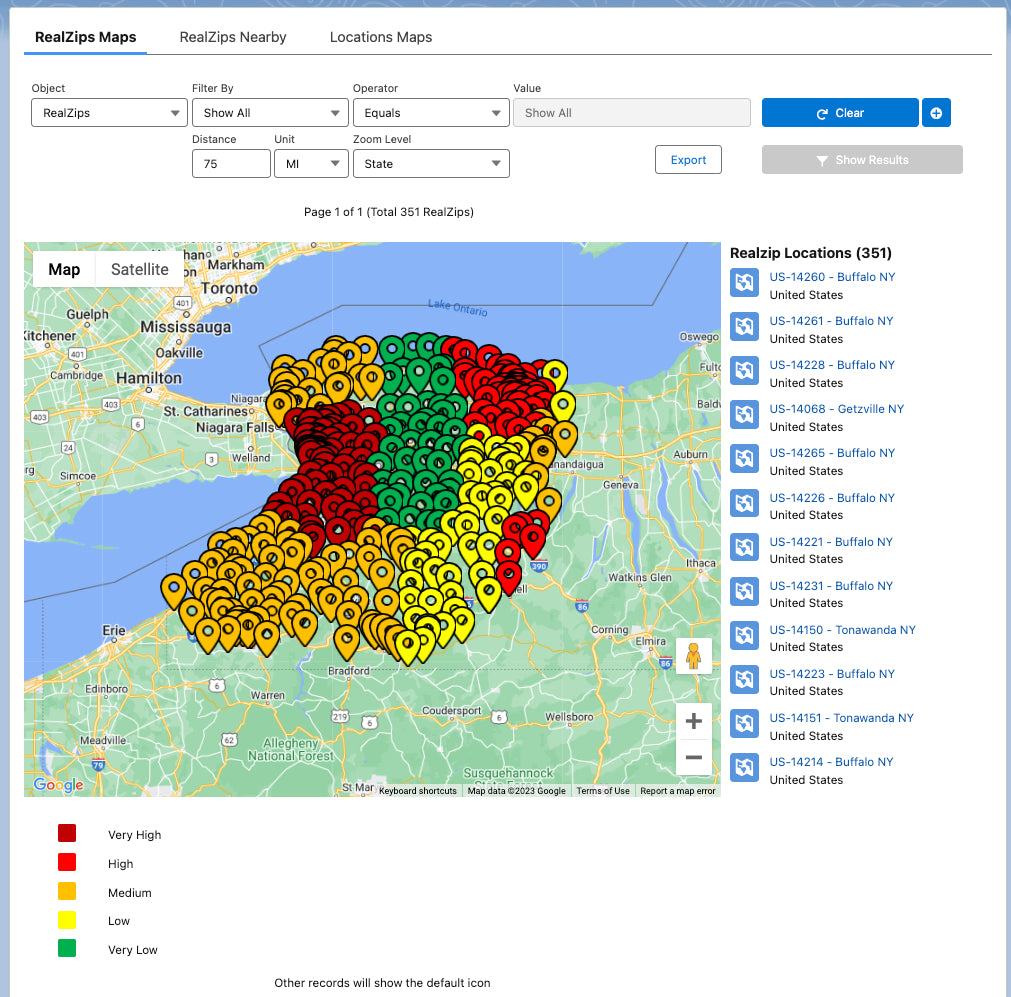National Risk Map FEMA National Risk Index for Natural Hazards - by Zip code – RealDatasets