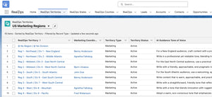 RealZips GeoData - United States