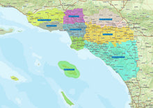 RealZips GeoData - Los Angeles California Neighborhoods - by Zip