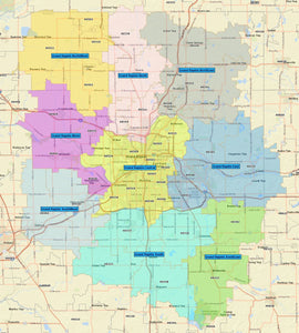 RealZips GeoData - Grand Rapids Michigan Neighborhoods - by Zip