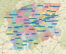 RealZips GeoData - Greenville South Carolina Neighborhoods - by Zip