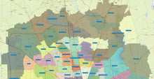 RealZips GeoData - Houston Texas Neighborhoods - by Zip