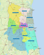RealZips GeoData - Jacksonville Florida Neighborhoods - by Zip