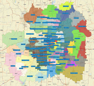 RealZips GeoData - Kansas City MO + KS Neighborhoods - by Zip