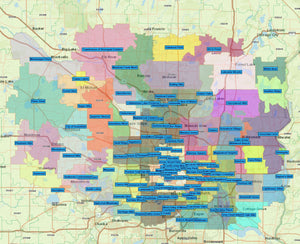 RealZips GeoData - Minneapolis-Saint Paul Minnesota Neighborhoods - by Zip