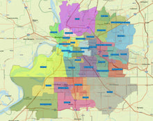 RealZips GeoData - Memphis Tennessee Neighborhoods - by Zip