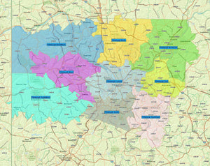 RealZips GeoData - Pittsburgh Pennsylvania Neighborhoods - by Zip