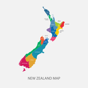 RealZips GeoData - New Zealand 2-digit