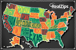 RealZips United States: State Level Catch-All Dataset