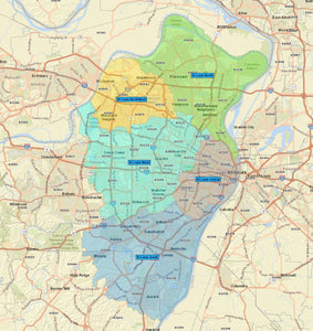 RealZips GeoData - St Louis Missouri Neighborhoods - by Zip
