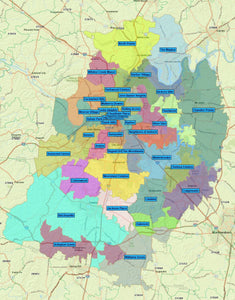 RealZips GeoData - Nashville Tennessee Neighborhoods - by Zip