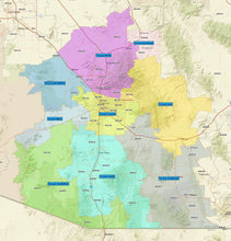RealZips GeoData - Tucson Arizona Neighborhoods - by Zip